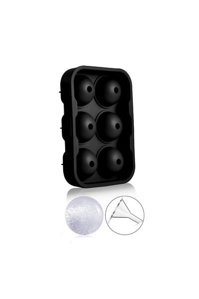 Choice 6 Grid-round 6 Grid Round Square Ice Cube Ball Large Ice Cube Maker For Whiskey Cocktails And Homema