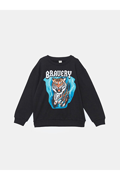 LC Waikiki Φούτερ Crew Neck Boy - W4CD60Z4