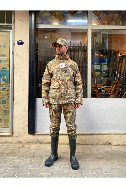 x hunt Soğuk İklim Takım (Mont - Pantalon - Şapka)