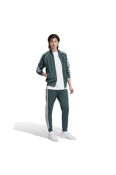 adidas Jachetă verde Adicolor Classics SST pentru bărbați IY9857