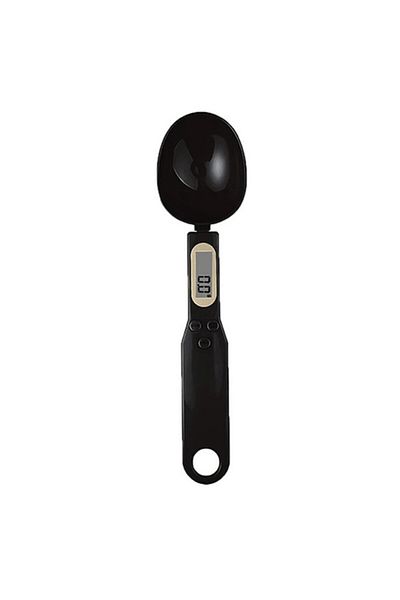 Choice 1kg Black Mini Spoon Scale Digital Kitchen Scale Electronic Lcd Food Scale 0.1-500g Cooking Flour Mi