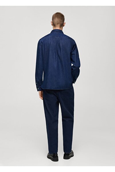 MANGO Man Normal Kesim Denim Gömlek