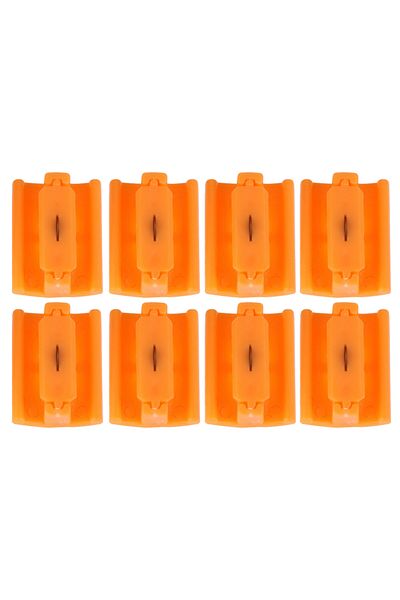 Shunmaii 8 Pcs A4/a5 Paper Cutting Replacement Blades Guillotine Paper Cutter With Pull-out Ruler For Photo T