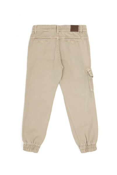 U.S. Polo Assn. Boy's Beige Canvas Pants 50272376 -Vr011
