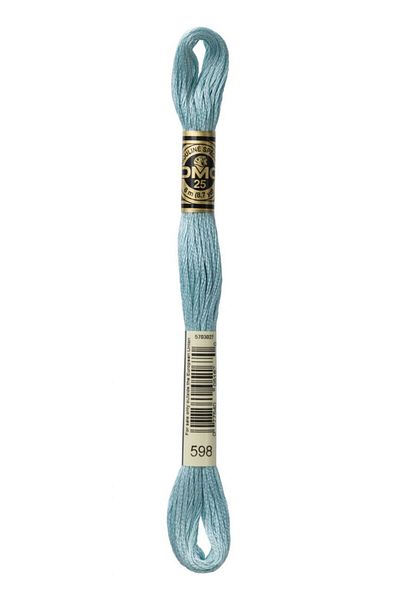 Dmc 2 Pieces of Number 598 Muline Yarn