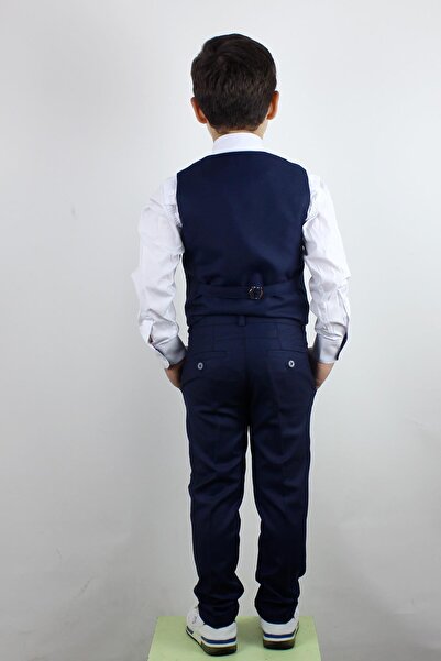 Doctor junior Хлопчачий костюм з жилетом і штанами