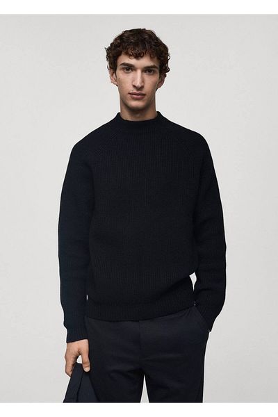 MANGO Man Coolmax ®   Breathable Wool Blended Sweater