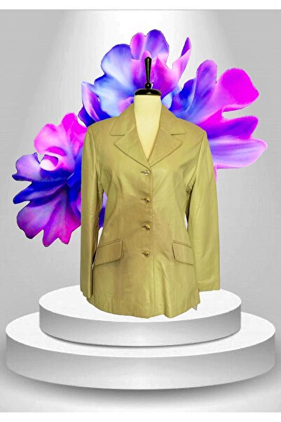 İzmir Deri Γυναικείο μπουφάν από γνήσιο δέρμα