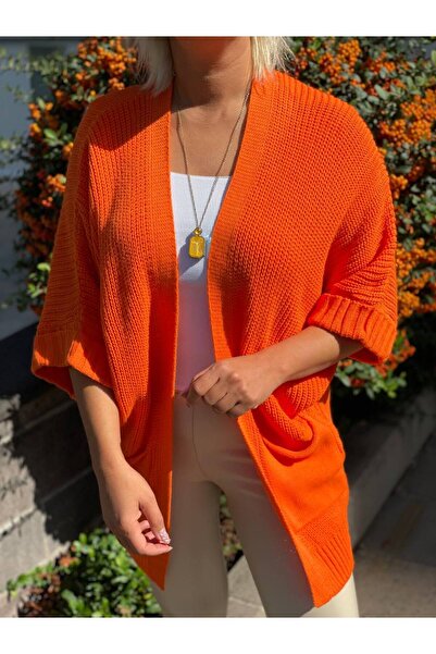 Butik SELANİK DUBLE KOL TRİKO ÖRME SALAŞ HIRKA