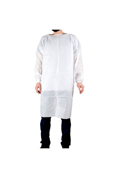 ADYMEDİKALVET 40 Gr Surgical Apron - Back Tie Box, 30 Pieces for Doctor Patient Veterinary