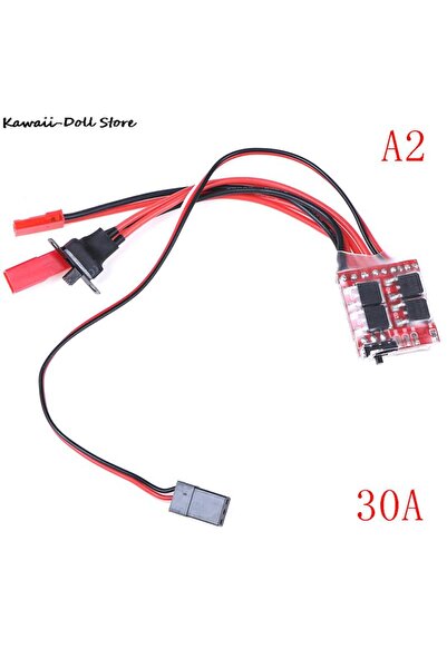 Choice1 وحدة تحكم سرعة المحرك A2 ESC بتردد 2 كيلو هرتز للتحكم في السرعة الأما...