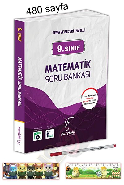 Karekök Yayınları 9. Sınıf Matematik Soru Bankası 2025 Tema Ve Beceri Temelli