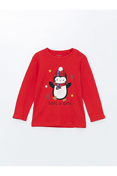 LC Waikiki Yılbaşı Temalı Erkek Çocuk Pijama