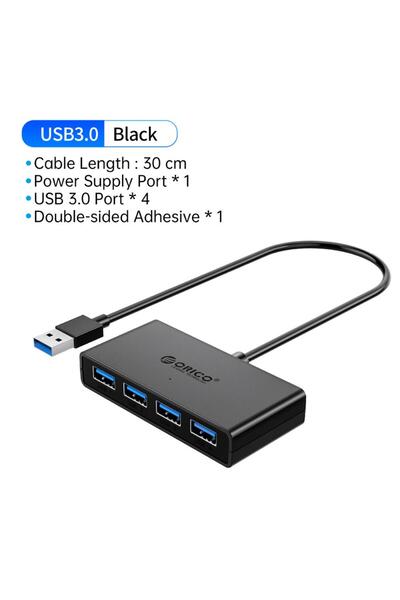 Choice Orico USB HUB 30CM ORICO Hub USB 4 Ports Multi USB 3.0 Hub USB Splitte...