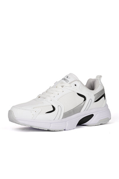 noka Life White Unisex Sports Shoes