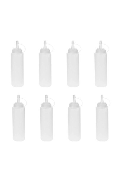 Choice 8 Pack Multi-Purpose Sauce Bottles, More – Reusable Plastic Containers...