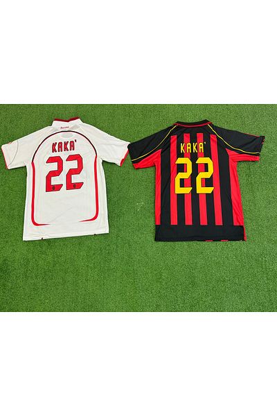 Lion Spor Legendary Milan Kaka - Nostalgia Jersey Set de două, combinație de 2 alb și negru