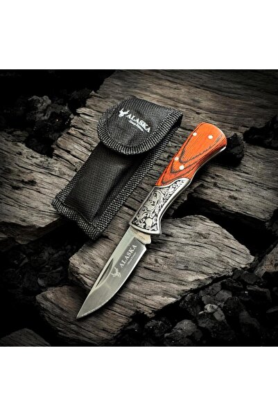 Retro Steampunk MİNİ AHŞAP KABZE ÇAKI