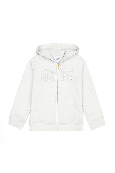 U.S. Polo Assn. Детска суитшърт с капси за момичета 50272613-VR049