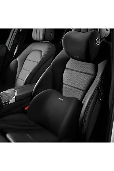 Choice1 وسادة رأس سوداء مريحة للرقبة في السيارة، وسادة رأس للسيارة من إسفنج ا...