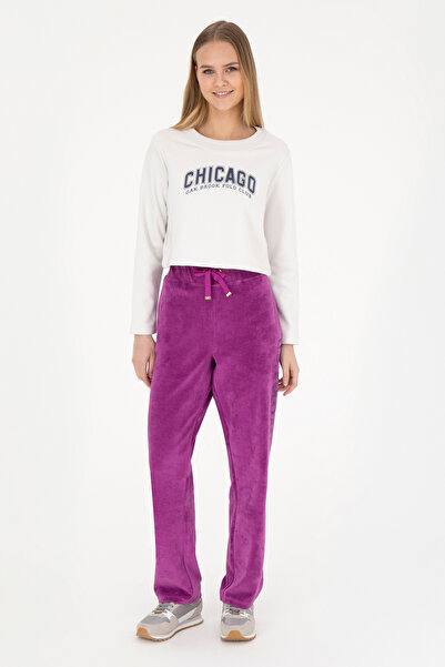 U.S. Polo Assn. Γυναικεία Φούτερ Βιολετί 50272741-VR203