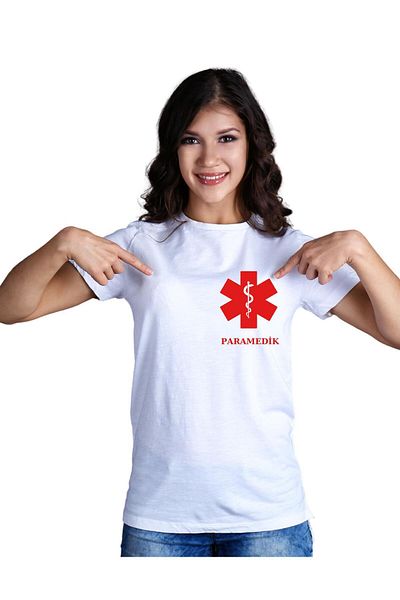 Ege wear outlet Mucegai obișnuit - Tricou 100% bumbac cu design paramedic