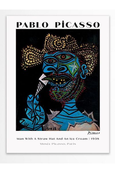 Postifull Poster de perete Pablo Picasso - Decor estetic de perete - Postere din seria de artă - Hârtie groasă
