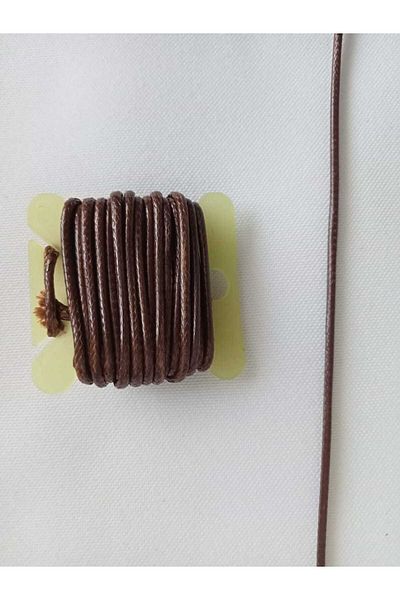 hobi duragı 2.5 Meters Waxed Korean String - 1.5 mm Thick Bracelet and Necklace String