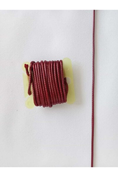 hobi duragı 2.5 Meters Waxed Korean String - 1.5 mm Thick Bracelet and Necklace String