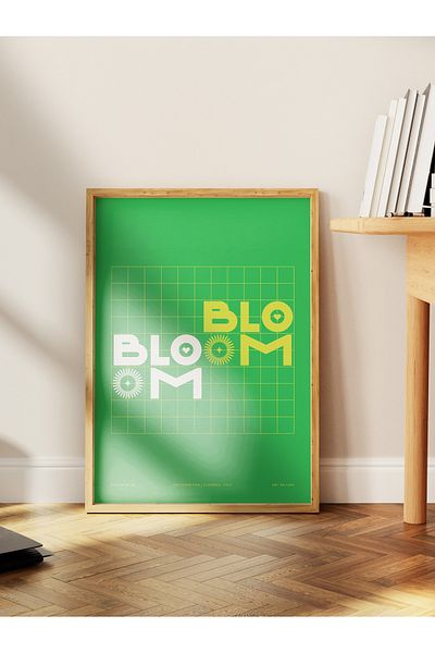 Postifull Lettering Art Themed Wall Poster, Aesthetic Frameless Poster - Living Room, Bedroom Wall Painting