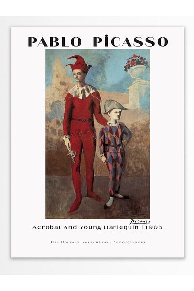 Postifull Poster de perete Pablo Picasso - Decor estetic de perete - Postere din seria de artă - Hârtie groasă