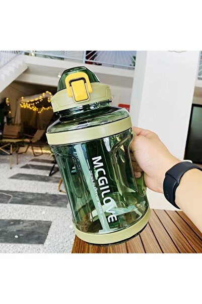 Livava Sporty Hanging Water Bottle, Green, 23X13