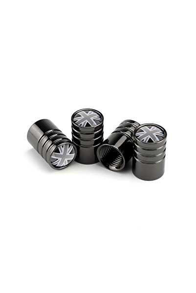 choice2 أغطية صمامات إطارات عجلات السيارات والدراجات النارية، عليها علم الممل...