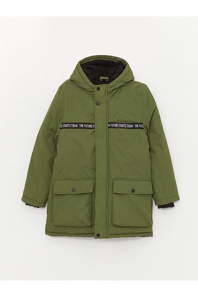 LC Waikiki معطف Lcwk للأولاد بغطاء للرأس