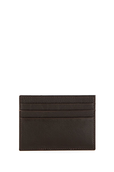 U.S. Polo Assn. Men's Brown Card Holder 50298205 -Vr029