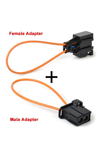 Choice 2pcs most fiber optic optical loop bypass male & female adapter cable connector diagnosis tool ...