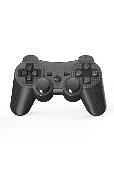 Choice وحدة تحكم لاسلكية سوداء لجهاز PS3، مزودة بخاصية الاهتزاز المزدوج، متوا...