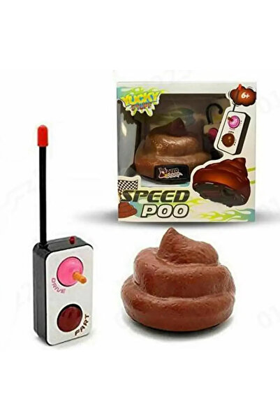 Choice color box Speedy Remote Control Poop Car Hilarious Joke Prank Toy for ...