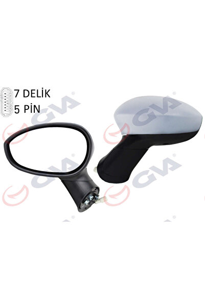 GVA DIŞ DİKİZ AYNASI SOL GRANDE PUNTO 06 LINEA 07 ELEKTRİKLİ ISITMALI ASTARLI...