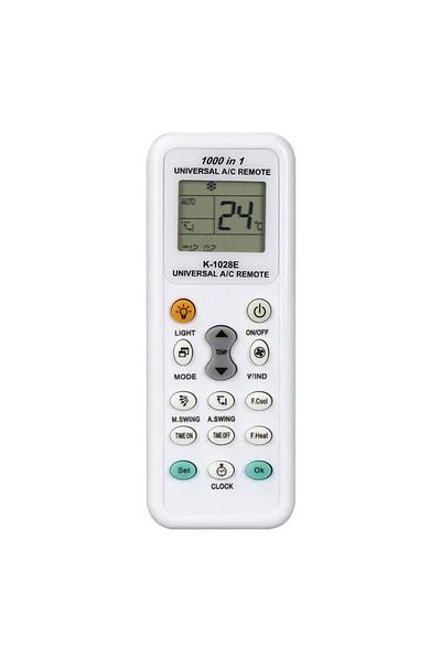 Choice K1028E-S 1000 in 1 Universal A/C Remote Control K1028E LCD Controller for Air Conditioner Low Power