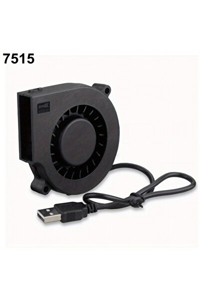 Choice1 بدون إضاءة RGB، أسود، 75 مم × 15 مم، 5 فولت تيار مستمر، 7515، مبرد شع...