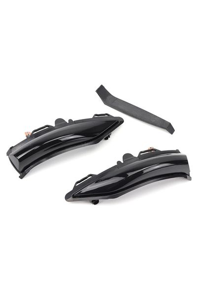 Choice 1 Pair Dynamic Blinker Turn Signal Side Mirror Indicator Led Flashing Light For Ford Fiesta St Line