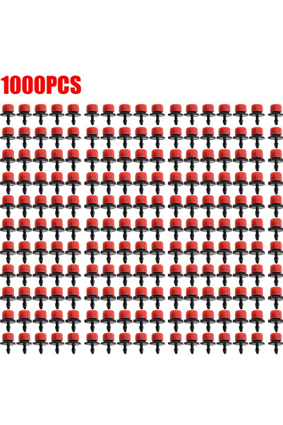 Choice3 APWIKOGER 1000 قطعة، 100 قطعة/ حقيبة، رأس قطارة مياه قابل لتعديل التد...