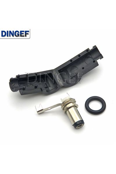 Choice 5.5x2.5mm 5pcs/lot 5.5x2.1mm Dc Plug 90 Degree Elbow 5.5x2.5mm Dc Power Plug Wiring Assembly Welding