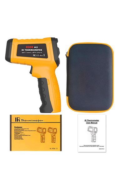 BSIDE H3--50-1400C BSIDE -50~1400C Infrared Thermometer Professional 50:1 Digital IR-LCD Temperature Meter