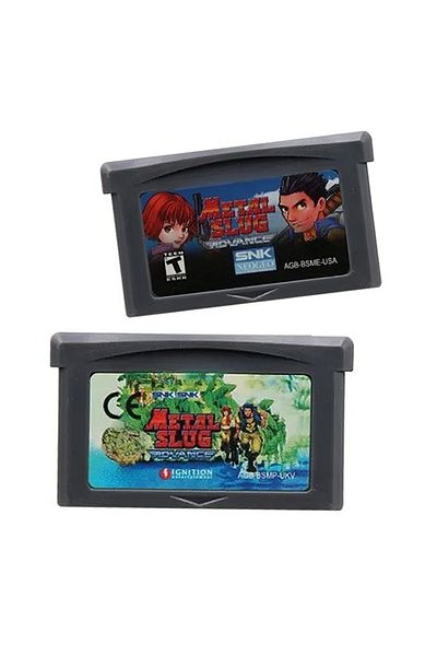 Choice بطاقة وحدة تحكم خرطوشة ألعاب الفيديو Metal Slug GBA 32 بت لـ Metal Slug Advance لـ GBA USA E...