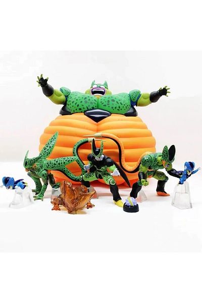 Choice 7pcs/set Dragon Ball Z Cell Figure Perfect Cell First Form Pvc Action Figures Collection Model To...