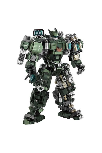 Choice 1403pcs Technic Large Mecha Warrior Building Blocks Set Battle Robots Action Figure Model Kits Adult