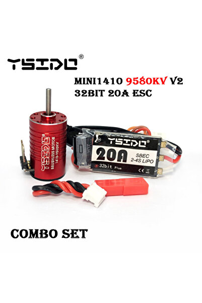 Choice محرك YSIDO Mini 1410 V2 بدون فرش 20 أمبير، 2580KV، 3580KV، 5580KV، 958...