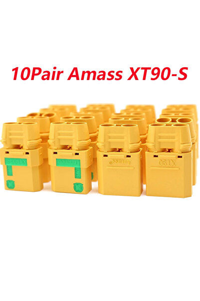 Choice 10 أزواج من موصلات XT90-S XT90-S XT90 المضادة للشرر، موصل ذكر وأنثى لل...